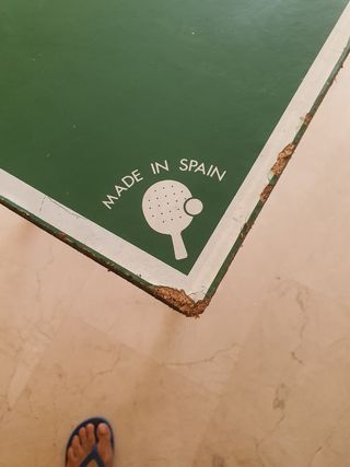 Mesa mini Ping Pong desarmable.