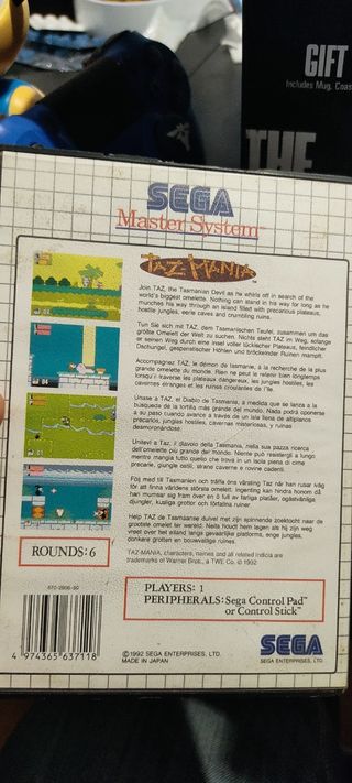 Sega Master System - Taz-Mania