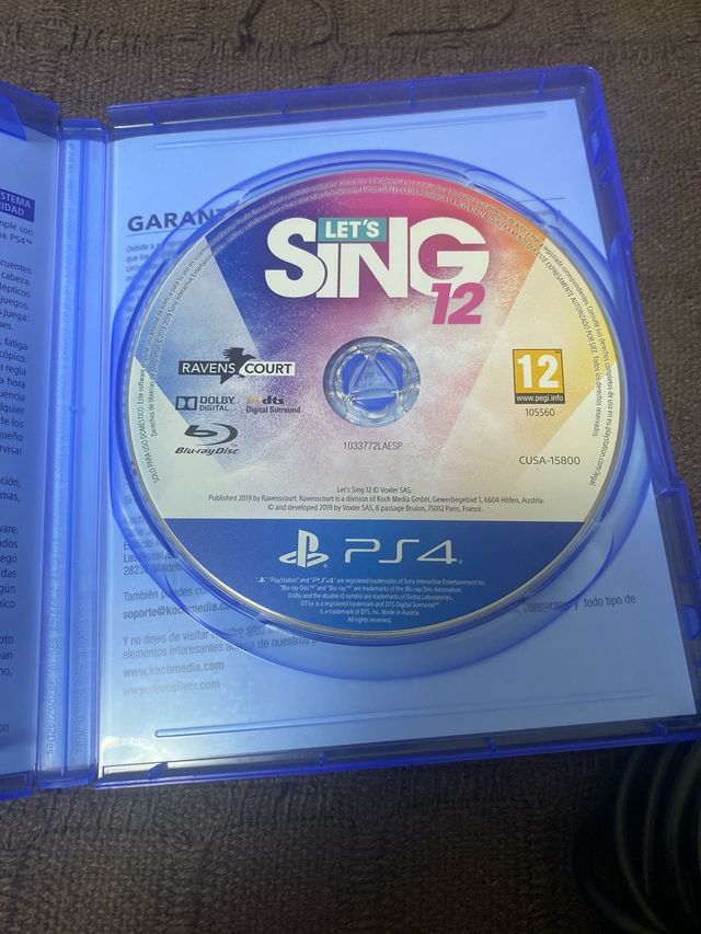Let's Sing 12 PS4 (PlayStation 4) Karaoke