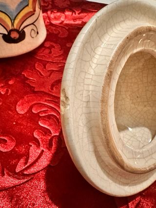 Albarelos farmacia años 80 (Manises) ceramica