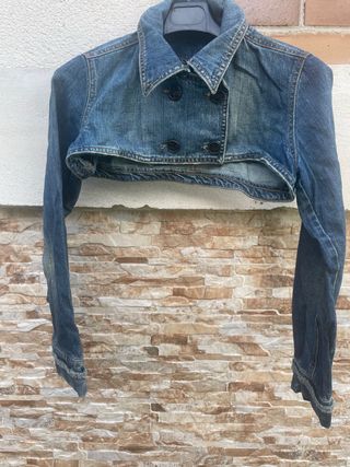 Chaqueta bolero vaquera mujer - Talla 40