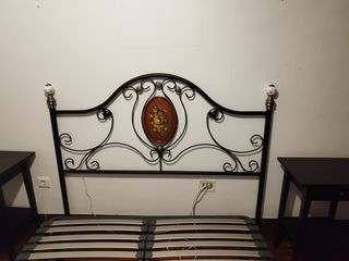 Cabezal forja negro - Cama