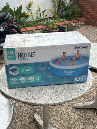 Piscina Bestway Fast Set 3.05m