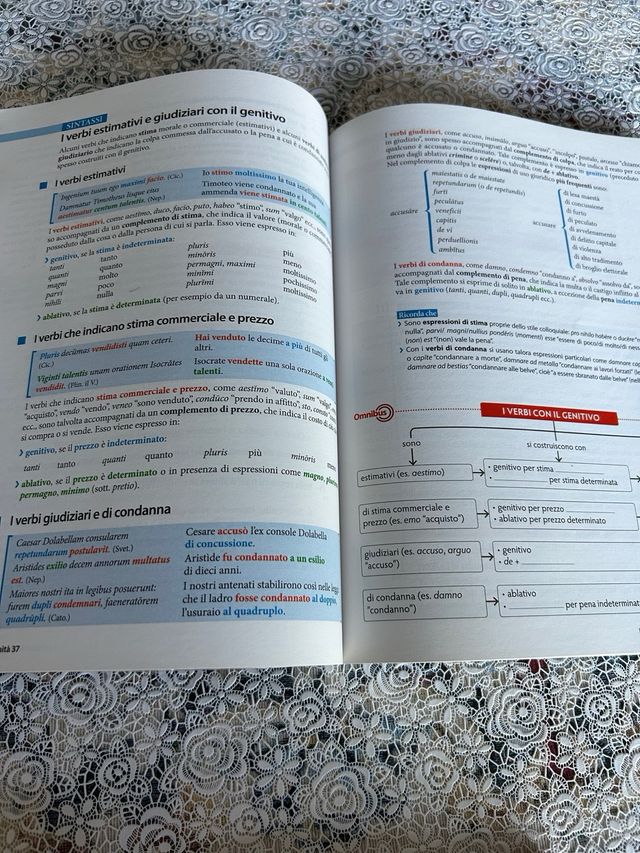 libro scolastico, il mio latino due ￼