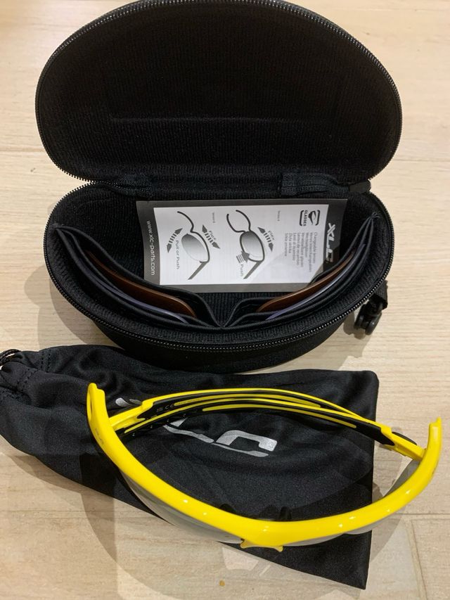 Gafas sol XLC amarillas - nuevas