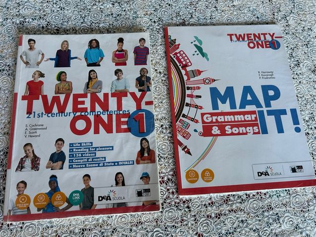 libro￼ scolastico, Twenty one uno ￼