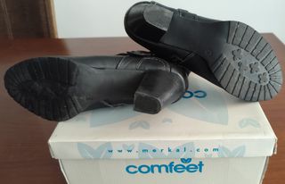 Botas Comfeet mujer tacón negro