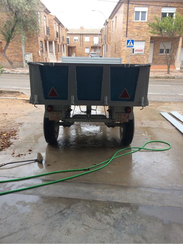 Remolque agricola 3500kg carmelo rico