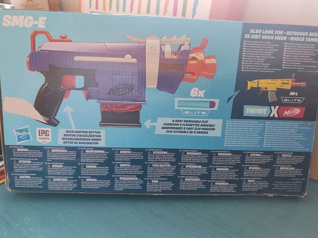 NERF Fortnite SMG-E Motorizada