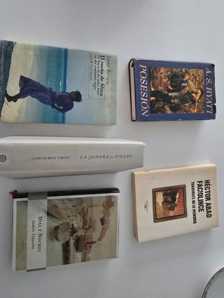 Libros usados: 5 novelas