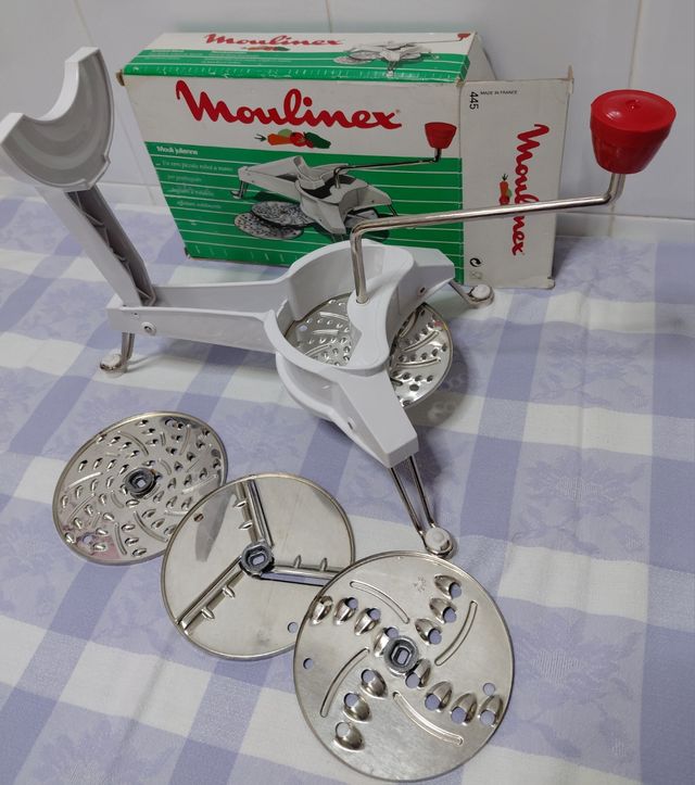 Moulinex vintage: Cortadora manual