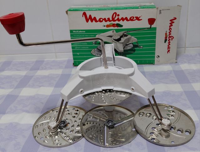 Moulinex vintage: Cortadora manual