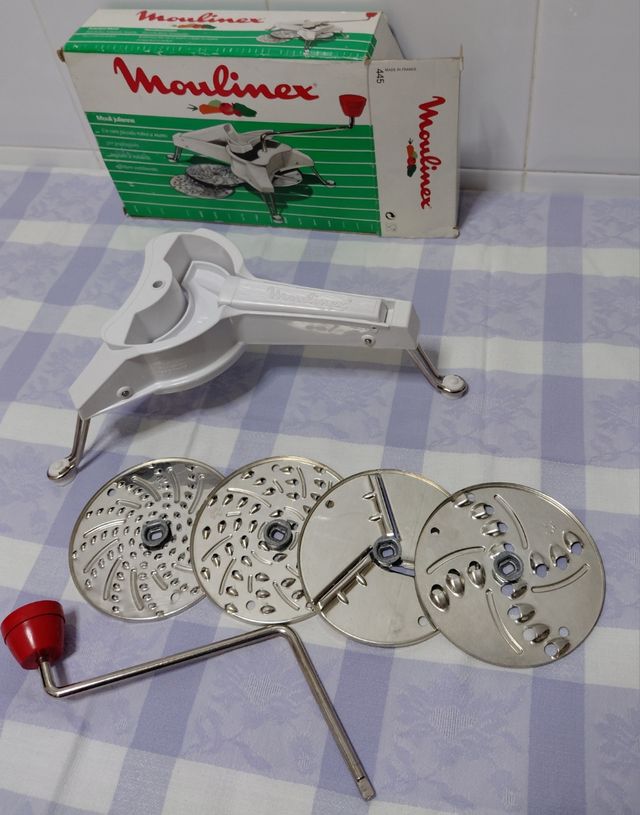 Moulinex vintage: Cortadora manual