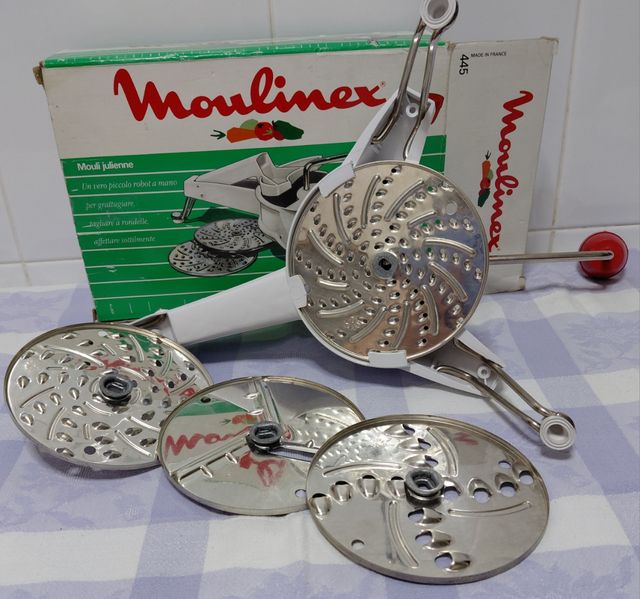 Moulinex vintage: Cortadora manual