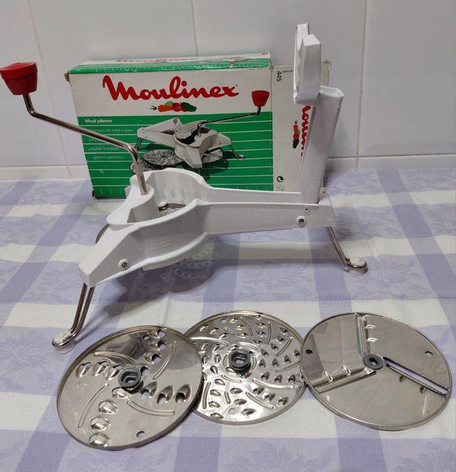 Moulinex vintage: Cortadora manual