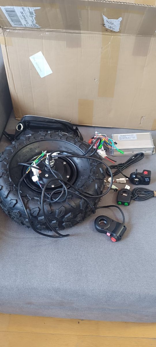 Rueda motor kit eléctrico