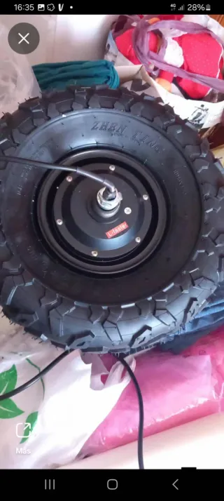 Rueda motor kit eléctrico