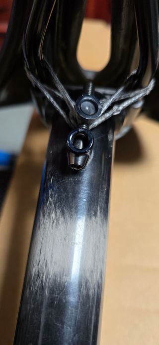 Tija Darimo 30.9x350mm carbono