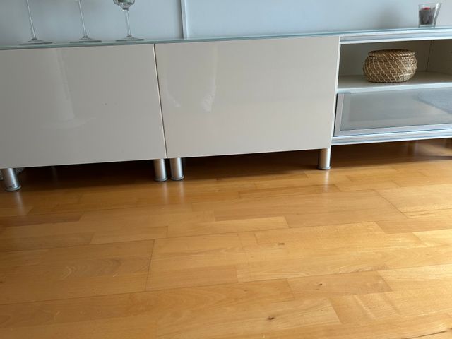 Mueble TV blanco  ikea