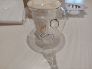 Teiera Thun Elegance vetro trasparente
