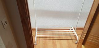 Perchero Ikea blanco - metal