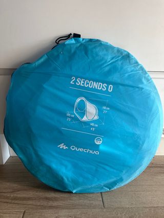 Tienda Quechua 2 Seconds 0 azul