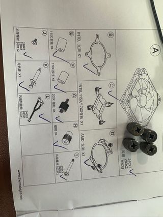 Thermalright Frozen Notte 240 BLACK ARGB#CB0295