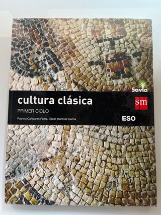 Libro de texto Cultura clásica I. ESO. Savia