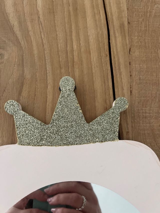 Espejo infantil con corona - Decoración