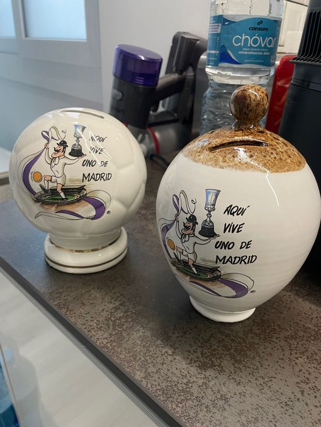 Huchas Cerámica Real Madrid