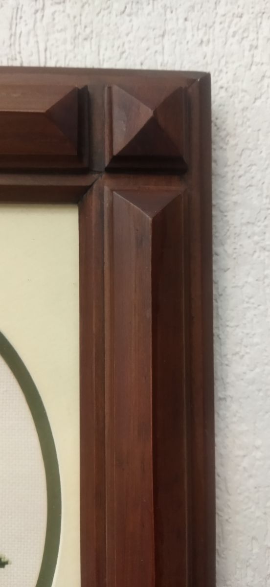 Precioso cuadro de punto de cruz. Medidas 30 x 40 