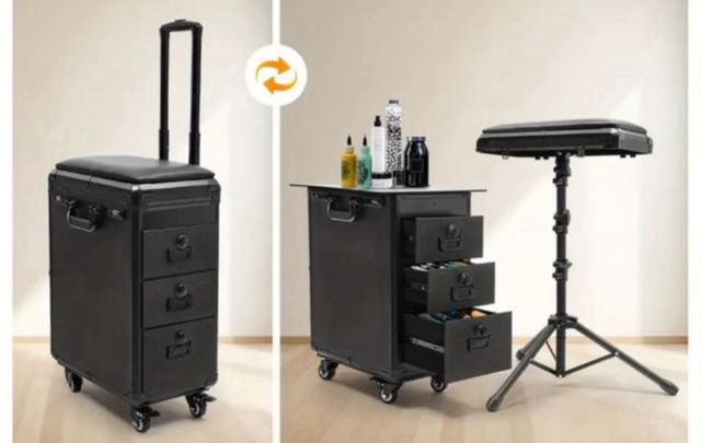 ¡OFERTA! Carro tatuador profesional + reposabrazos