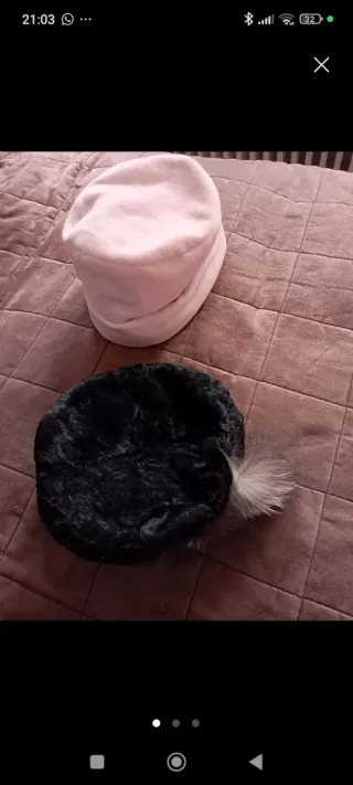 7 pañuelos multicolor más 2 gorros