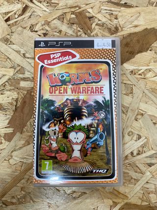 Worms Open Warfare PSP