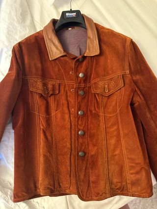 Chaqueta ante marrón
