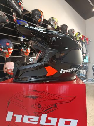 Casco Hebo MX Negro