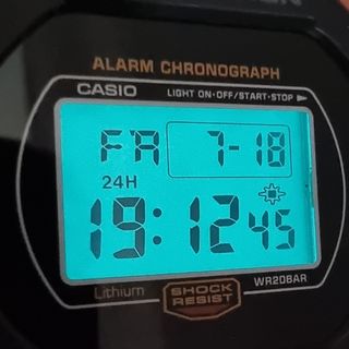 Casio G-Shock DW-5700 caja de acero