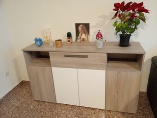 Mesa centro elevable beige - 100-45-50











