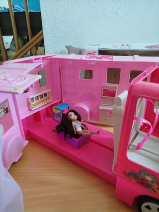 Juego caravana, coche, juguete para niñas
