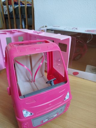 Juego caravana, coche, juguete para niñas