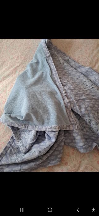 Toalla Dayaday - Azul y Blanca