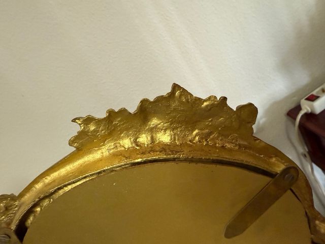 Espejo dorado vintage