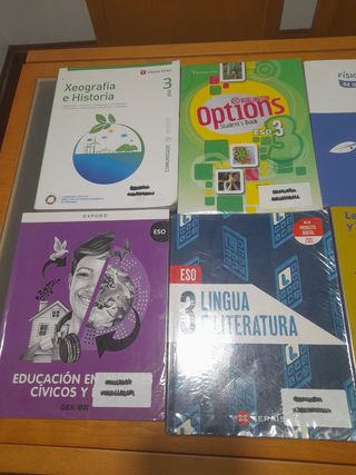 Libros de texto del IES A Xunqueira 1. Pontevedra