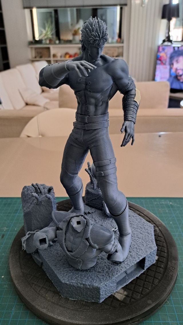 Statua Kenshiro 3D