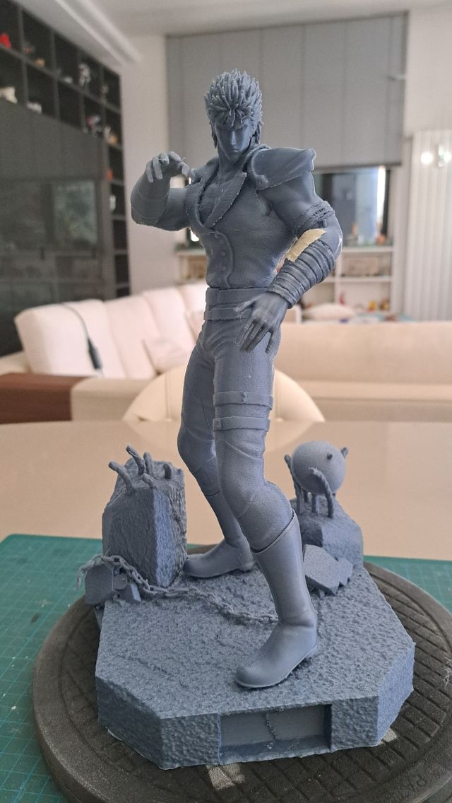 Statua Kenshiro 3D