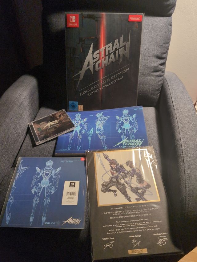 Astral Chain Edición Coleccionista - Sin juego