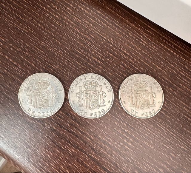 Moneda 1 Peso Islas Filipinas 1897