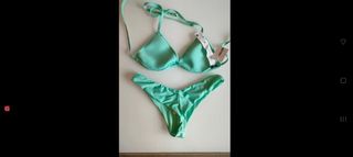 Bikini Calzedonia turquesa - Triángulo