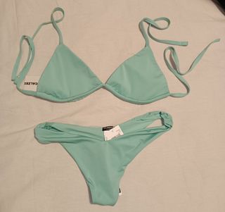 Bikini Calzedonia turquesa - Triángulo