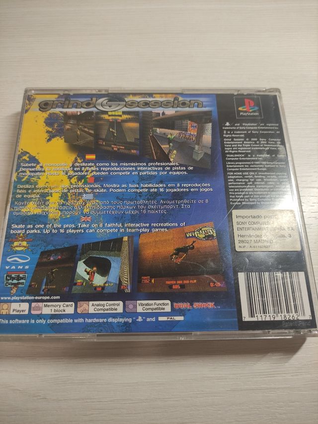 Grind Session - PS1 (PlayStation) PAL ESP